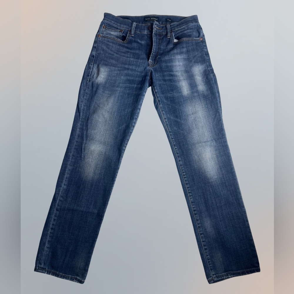 Lucky Brand Men’s Straight Leg Jeans 29x30 Medium Wash Stretch Denim